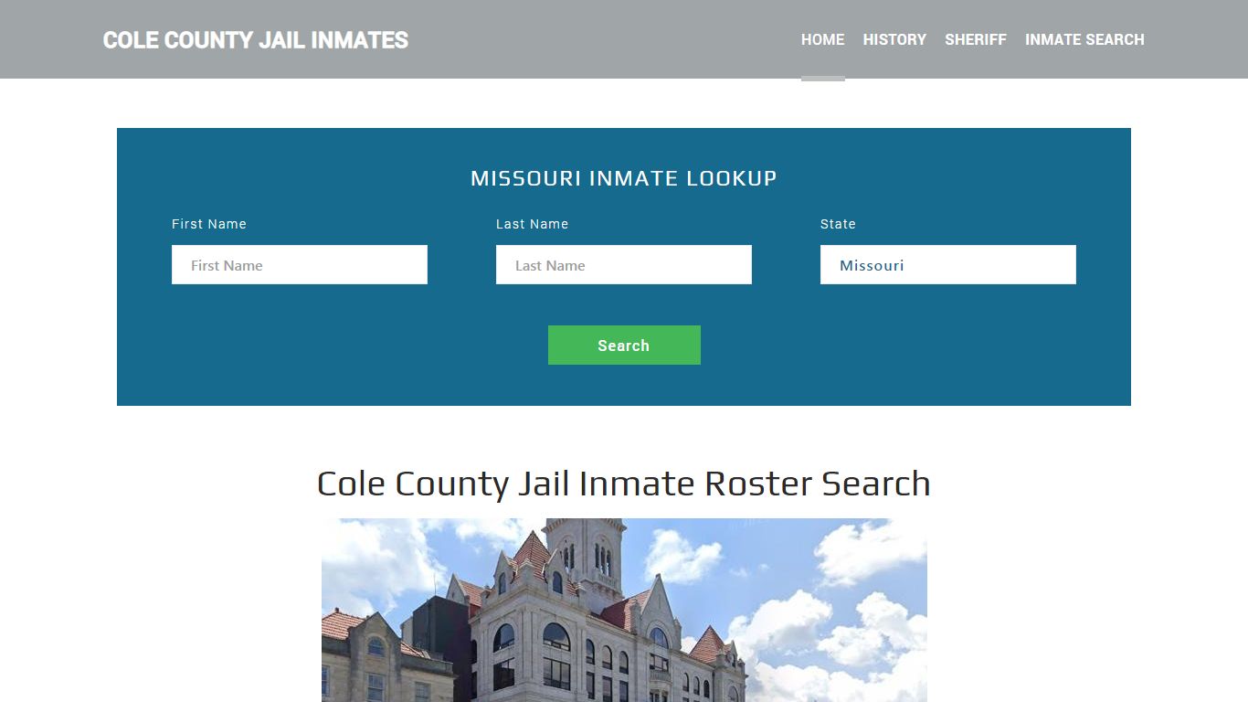 Cole County Jail Inmate Roster Lookup, Jefferson, MO